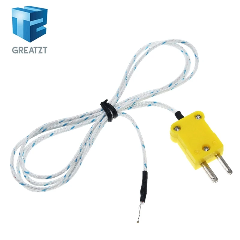 GREATZT K-Typ Oberflächenthermoelement-Temperatursensor 1 m Draht-Thermoelementsonde -20 ~ 500 °C – Detail 6