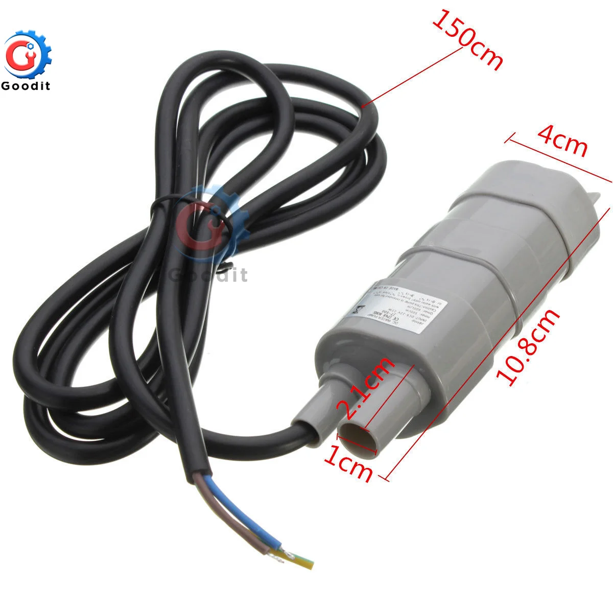 jt 500 immersible dc bomba submersivel 12v 600l 04