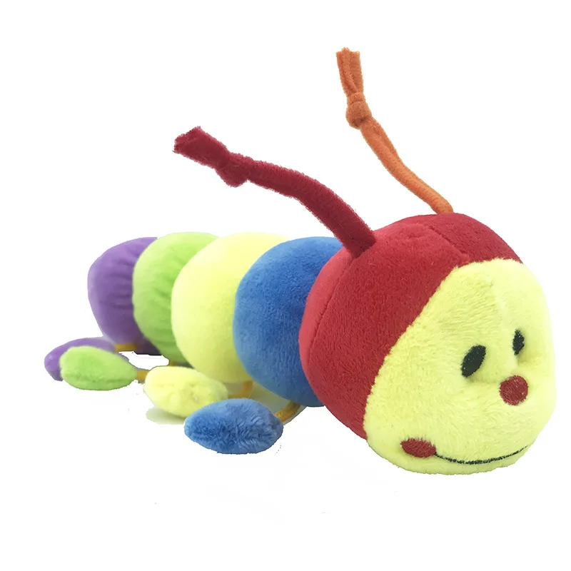 

Caterpillar Plush Toys Pet Fleece Caterpillar Color Sound Making Caterpillar Colorful Caterpillar Caterpillar