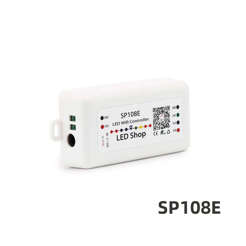 SP108E SP105E Bluetooth светодиодная Пиксельная полоса светильник контроллер SP108E Wi-Fi WS2812b SK6812 WS2813 контроллер SP107E SP110E SP501E - Цвет: SP108E