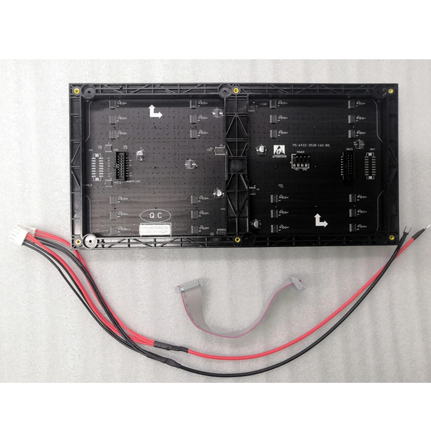 P5 Indoor Full Color LED Display Module HUB75 320*160mm 64*32 Pixels SMD RGB LED Panel Matrix