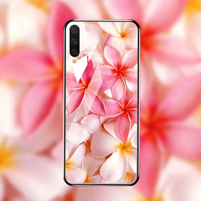 Закаленное стекло чехол Xiaomi Mi A3 чехол s Роскошный Звездный Космос силиконовый чехол для телефона на Xiaomi Mi CC9 CC9e A3 Lite чехол бампер Капа - Цвет: Q051
