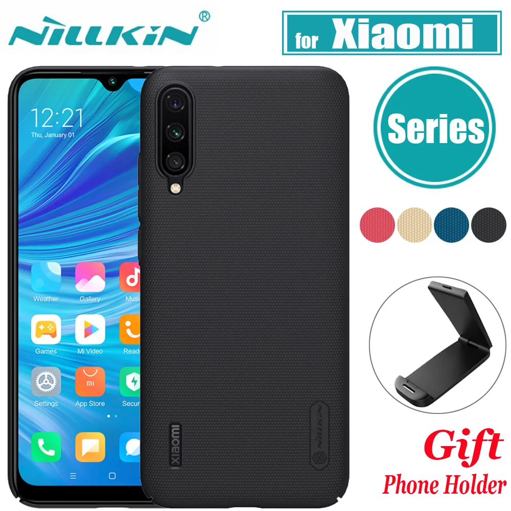 Для Xiaomi mi A3/A2/A1/6X/5X/CC9/CC9E чехол-накладка Nillkin Матовый Жесткий чехол-накладка для Xiaomi mi A3 mi A2 mi A1 чехол