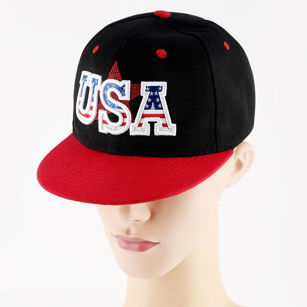 Американский американский флаг с надписью хип-хоп кепка Snapback бейсболка детская в стиле панк папа шляпа череп рок Мужская кепка Повседневная регулируемая