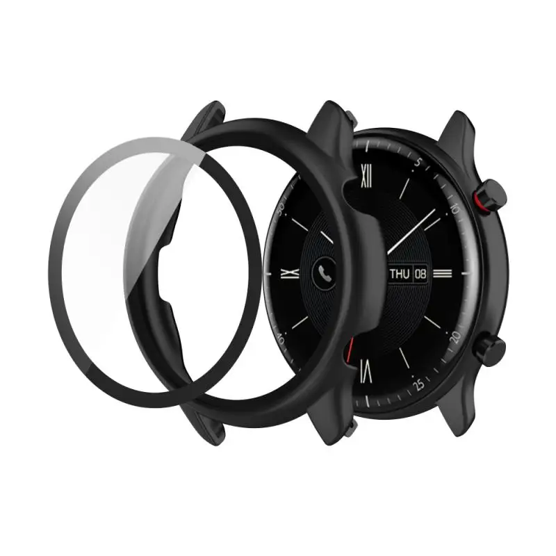 Screen Protector Case Cover for Xiaomi Huami Amazfit GTR 2 2e gtr2 Smart Watch Accessories Shell Full Cover Plating Protection 