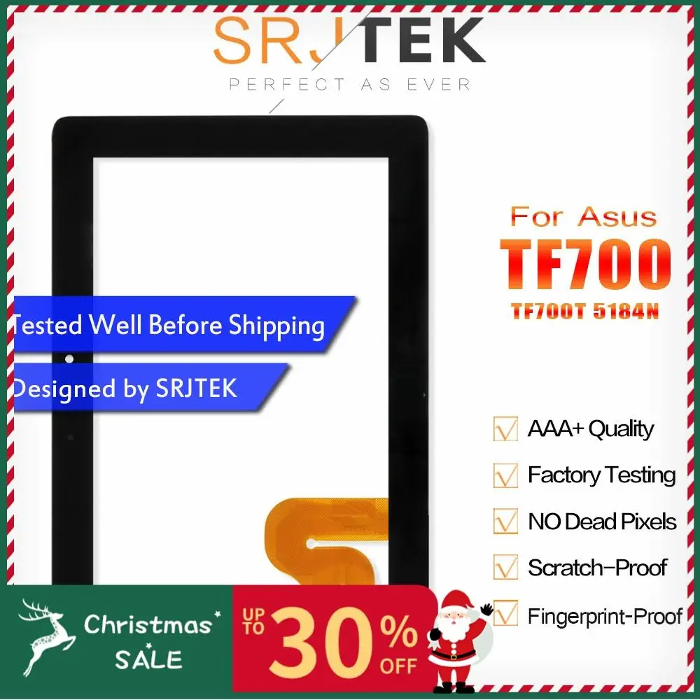 Srjtek 10,1 для Asus Transformer Pad TF700 TF700T 5184N FPC-1 сенсорный экран дигитайзер стекло сенсор планшетный ПК запасные части