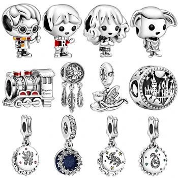 

Fit Brand Bracelets & Necklace For Women DIY Lovers Jeweley Silver Color New Original Harry Charms Beads Europe Pendant Gift