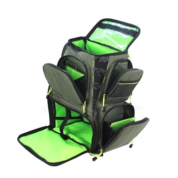 

Multifunctional Fishing Tackle Backpack Fishing Bag Large Waterproof Tackle Storage Bag Fishing Lures Reel Backpack