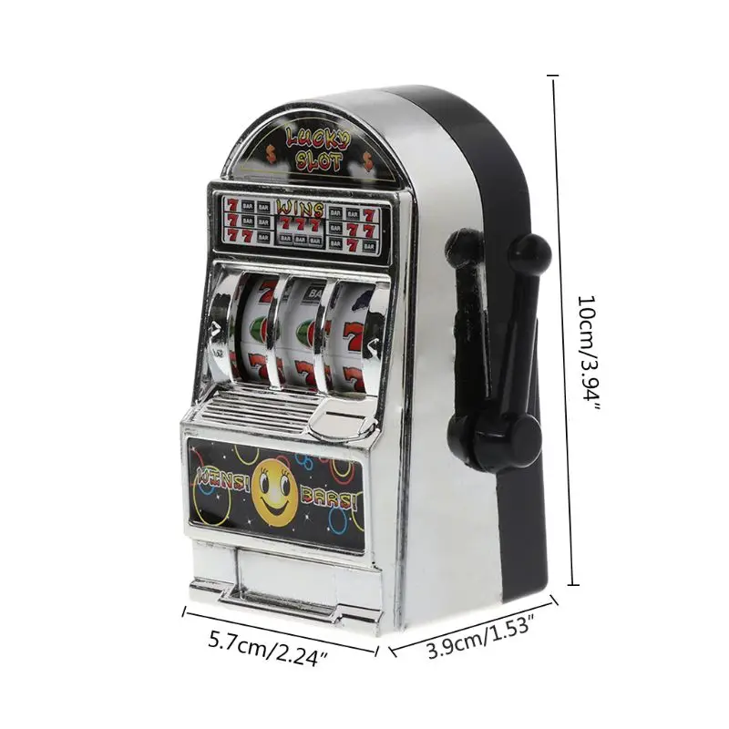 1pc Lucky Jackpot Mini Fruit Slot Machine Fun Birthday Gift Kids Educational Toy