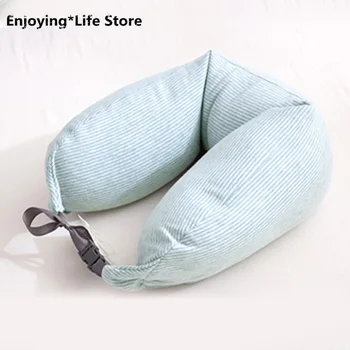 

Good Product U-shaped Pillow Neck Pillow Fine Particle Nap Travel Airplane Use Pillow