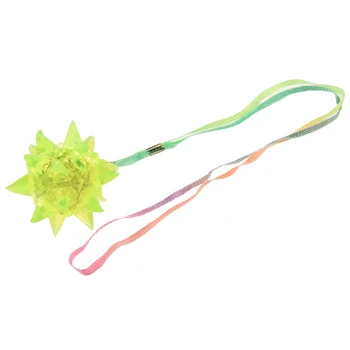 

Light-Up Flashing Star LED Ball Pendant Necklace