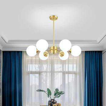 

Pendent Lights Expansion Office Room Pendent Lamp America Country Iron 2020 Modern Restaurant Bar Golden Free Freight LED Bulbs