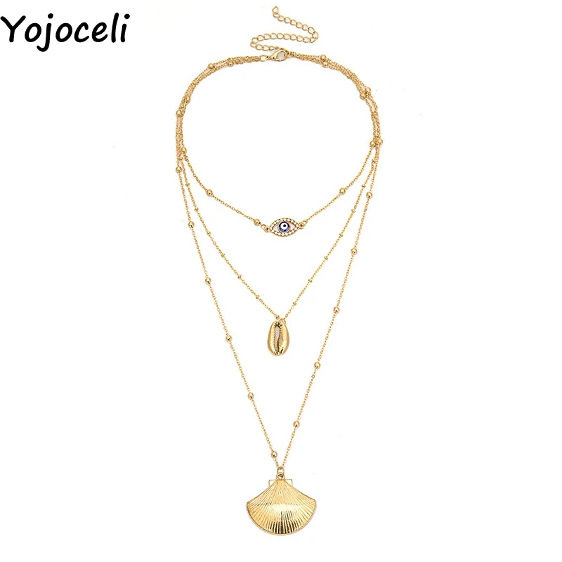 Yojoceli сексуальные пляжные крутые ожерелья кулоны ювелирные изделия Летняя