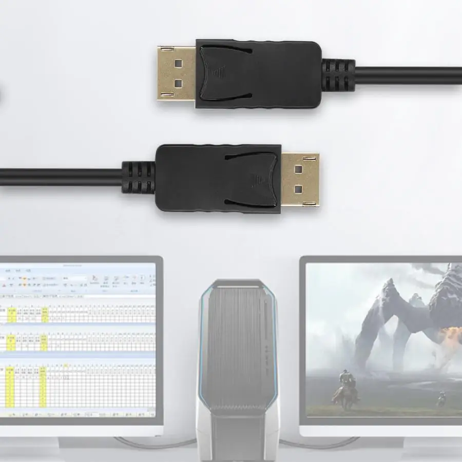 DP папа к DP папа адаптер кабель DisplayPort соединительная линия для ноутбука Настольный проектор кабель