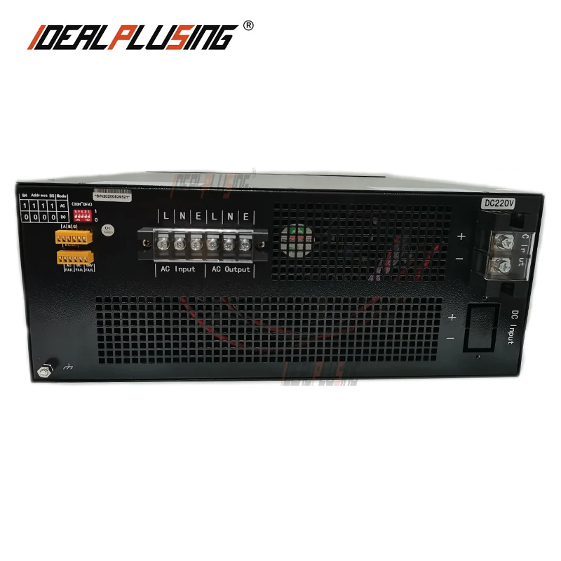 

Factory customized LCD display 19-inch rack 3200w 4kva pure sine wave inverter 24vdc to 110vac Output voltage stability