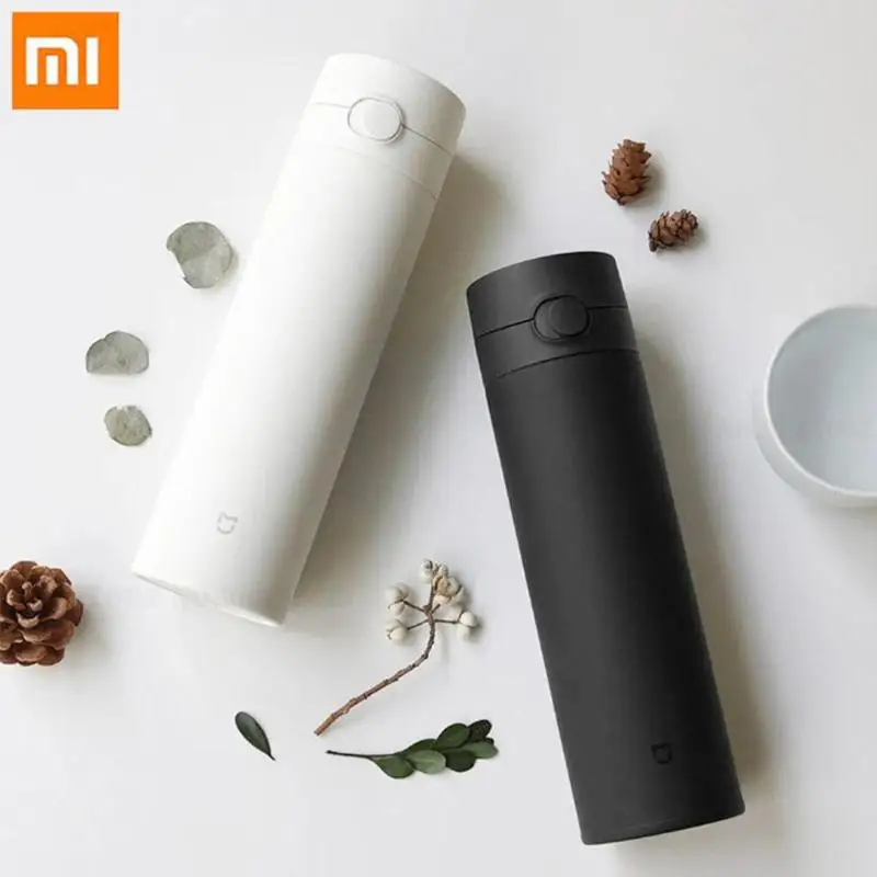 Xiaomi 480 мл вакуумная изоляционная чашка из нержавеющей стали портативная чашка для воды бутылка для горячей воды термосы термо-бутылка