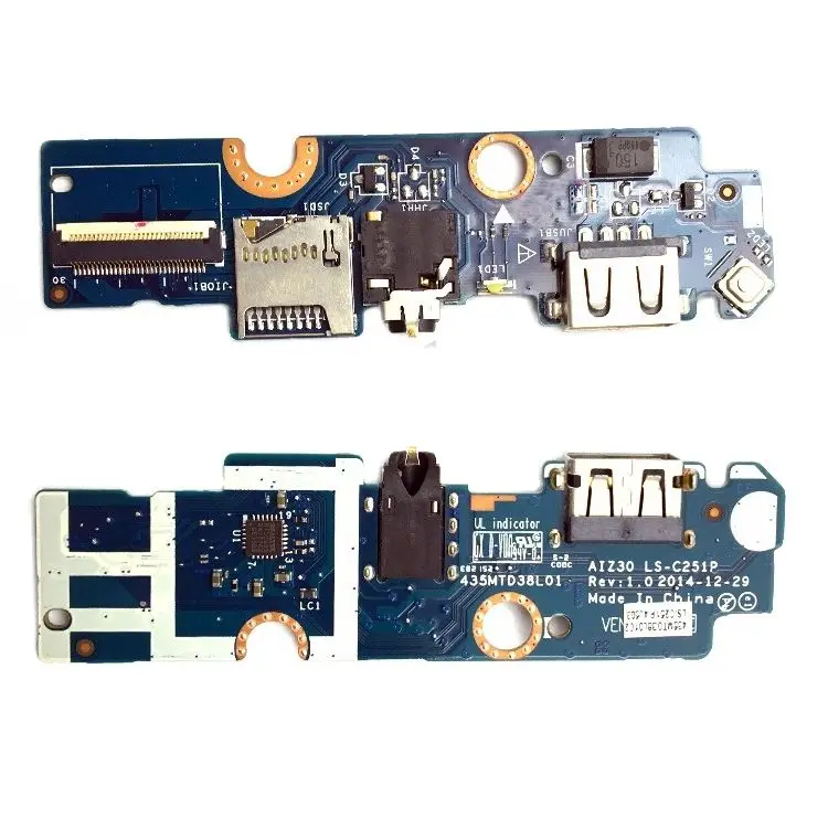 Оригинал для Lenovo S21e S21E-20 11 6 &quotUSB Audio Power Board P/N LS-C251P | Компьютеры и офис