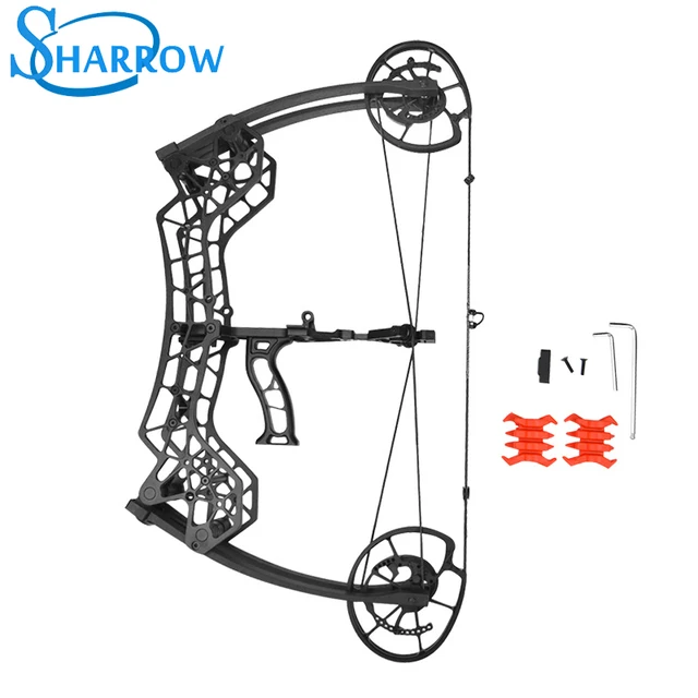  US $494.99 JUNXING M109F Archery Compound 60LBS Catapult Dual Steel Ball Arrows Hunting Fishing 