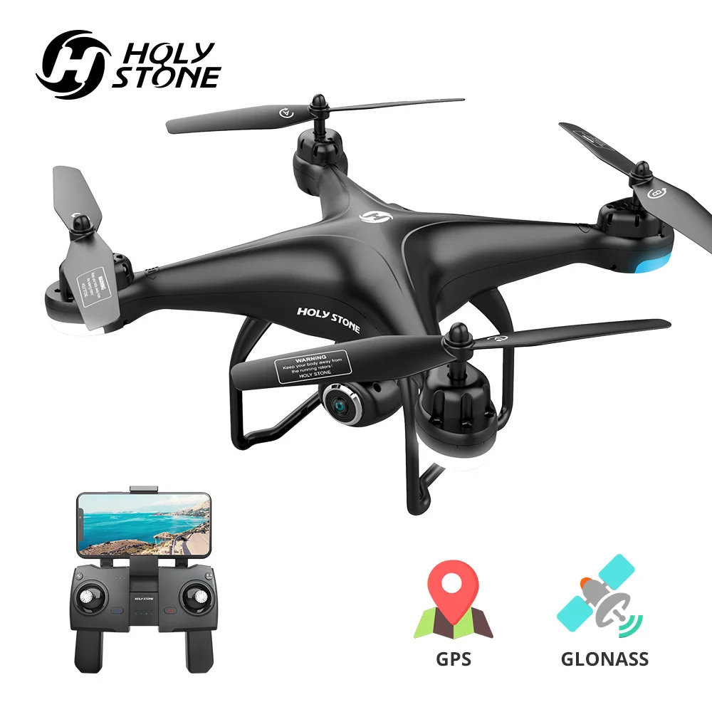Holy Stone HS120D GPS RC Drone Profesional FPV 1080P HD Camera Drones Follow Me GPS Glonass Quadroc