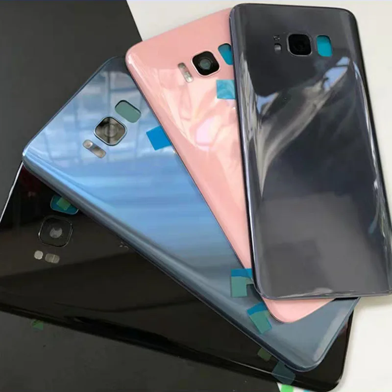 Suitable for Galaxy s8 G9500 S8plus G9550 rear glass cover camera lens panel battery back with photo frame | Мобильные телефоны и