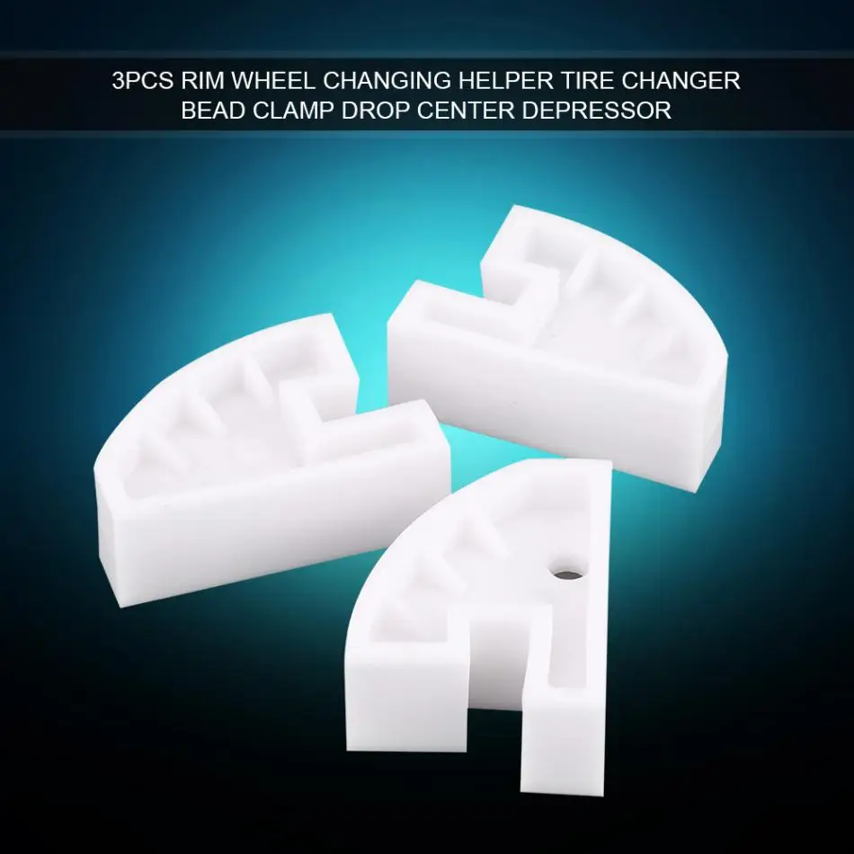 3pcs Rim Wheel Changing Helper Tire Changer Bead Clamp Drop Center Depressor Car Accessories