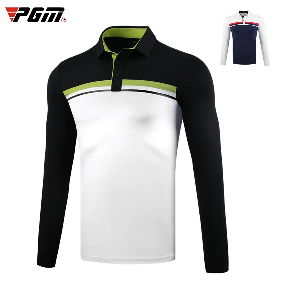 Mens Breathable Golf Long Sleeve T Shirt Male Outdoor Sports Warm Winter Autumn Soft Stand Collar Golf Apparel D0835|Golf Shirts| - AliExpress