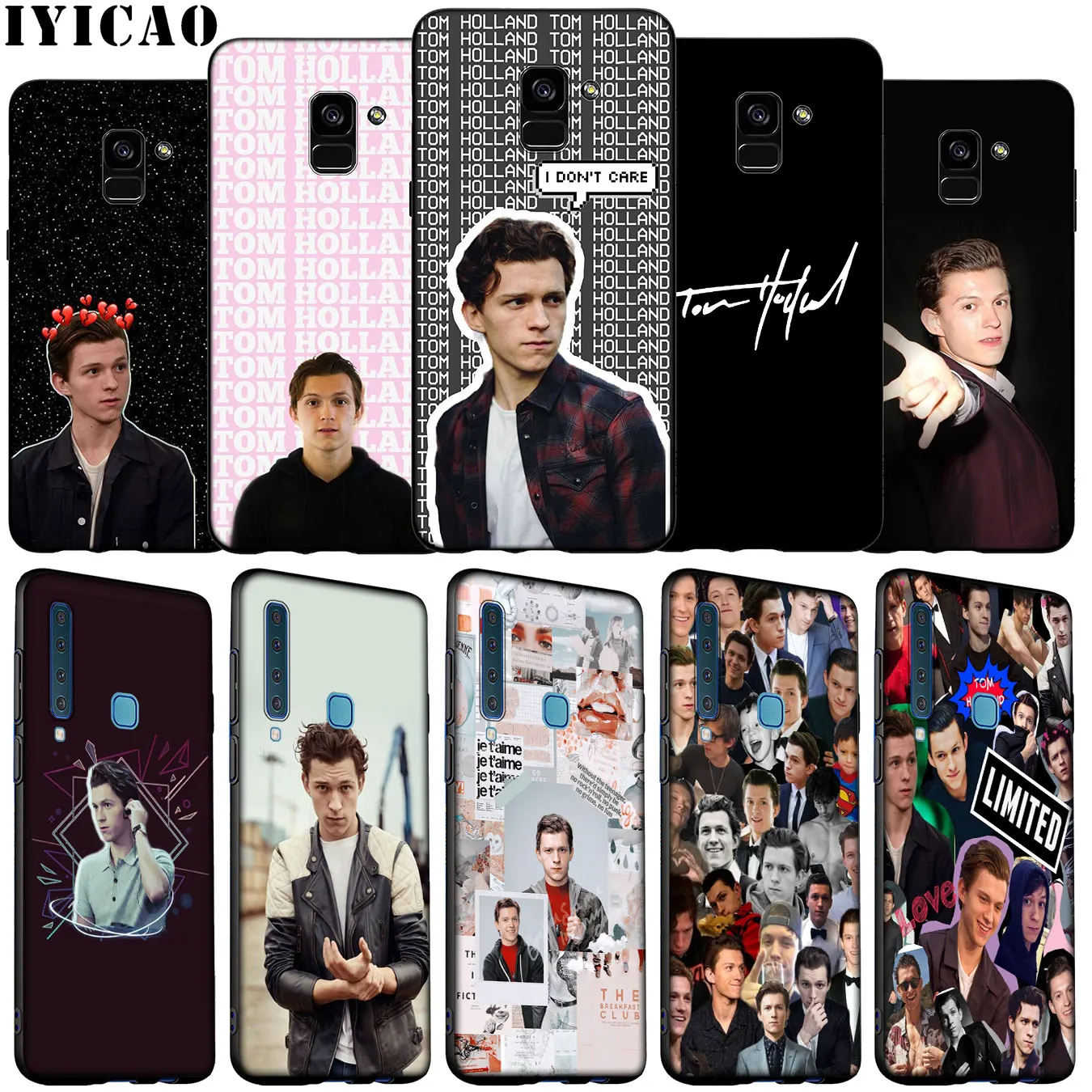 Мягкий силиконовый чехол Lavaza Tom Holland для телефона Samsung Galaxy A6 A9 A8 A7 2018 A3 A5 2016 2017 Note 9 8 10