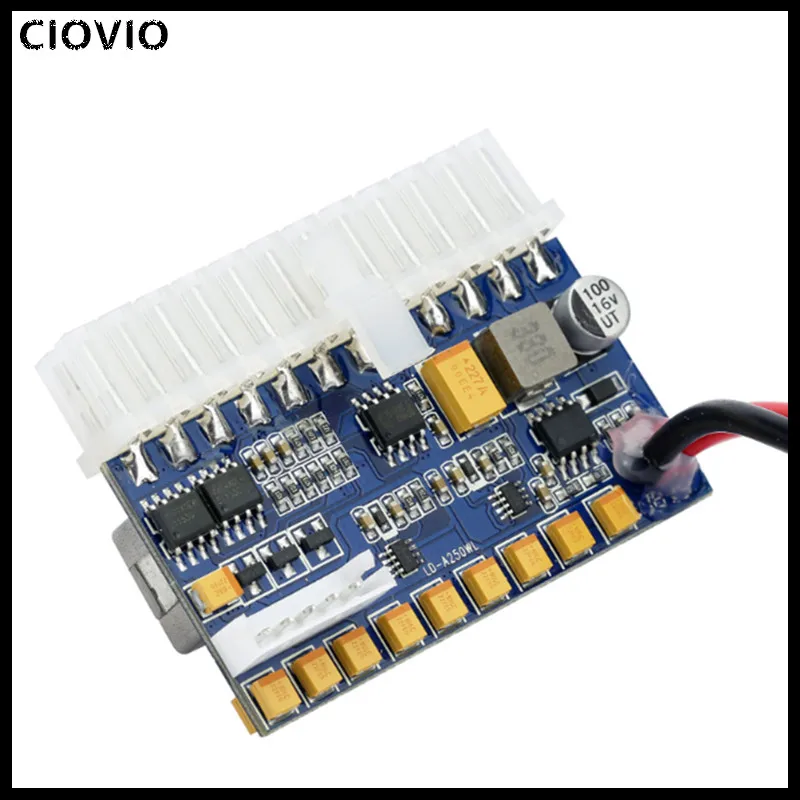 CIOVIO DC ATX Peak PSU 19V 200W Pico Switch Mining 24pin MINI ITX to PC Power Supply For Computer | Обустройство дома