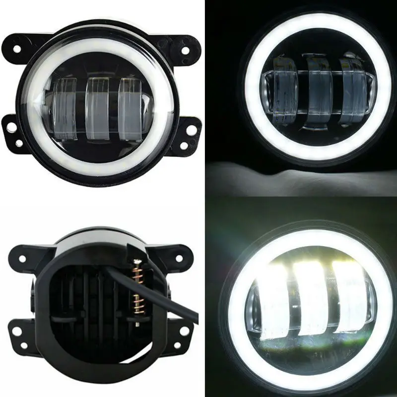 4inch led fog light with halo ring1800