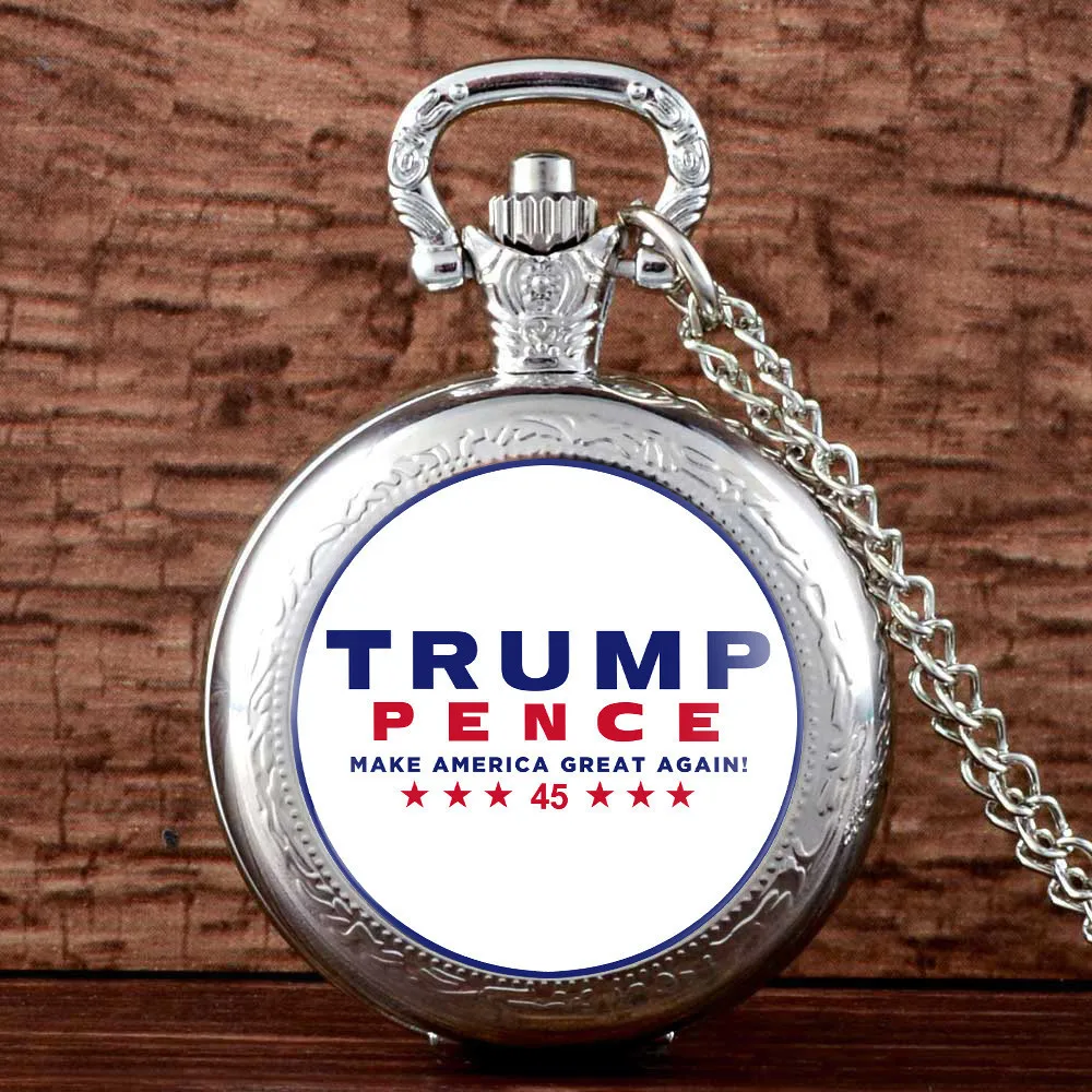 Classic Quartz Pocket Watch Bronze Antique Necklace Pendant Chain Women Men Watches Birthday