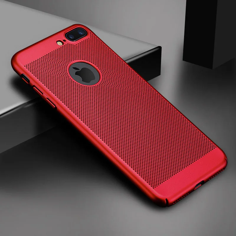 Breathable Air Vent Grid Cooling Phone Case