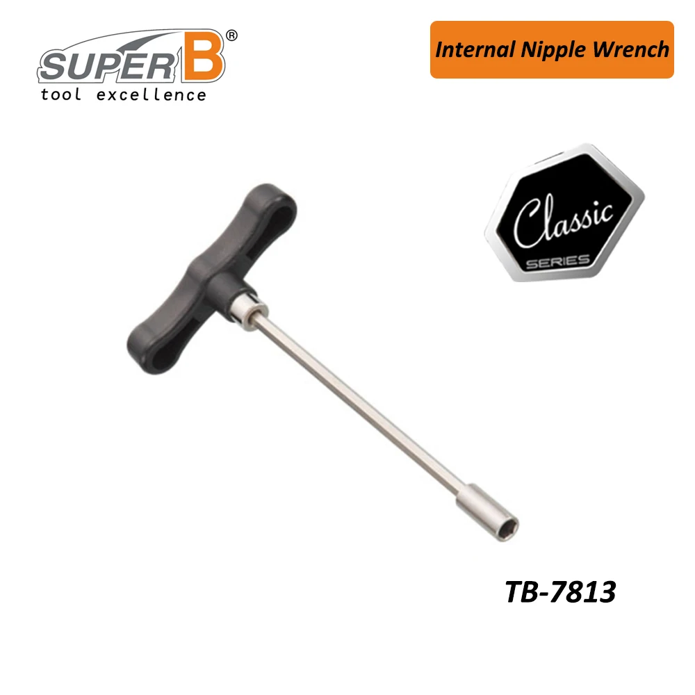 Hidden Spoke Nipple Tool Super B Hex Or Square 4.8mm 5.5mm 6.0mm 3.2mm