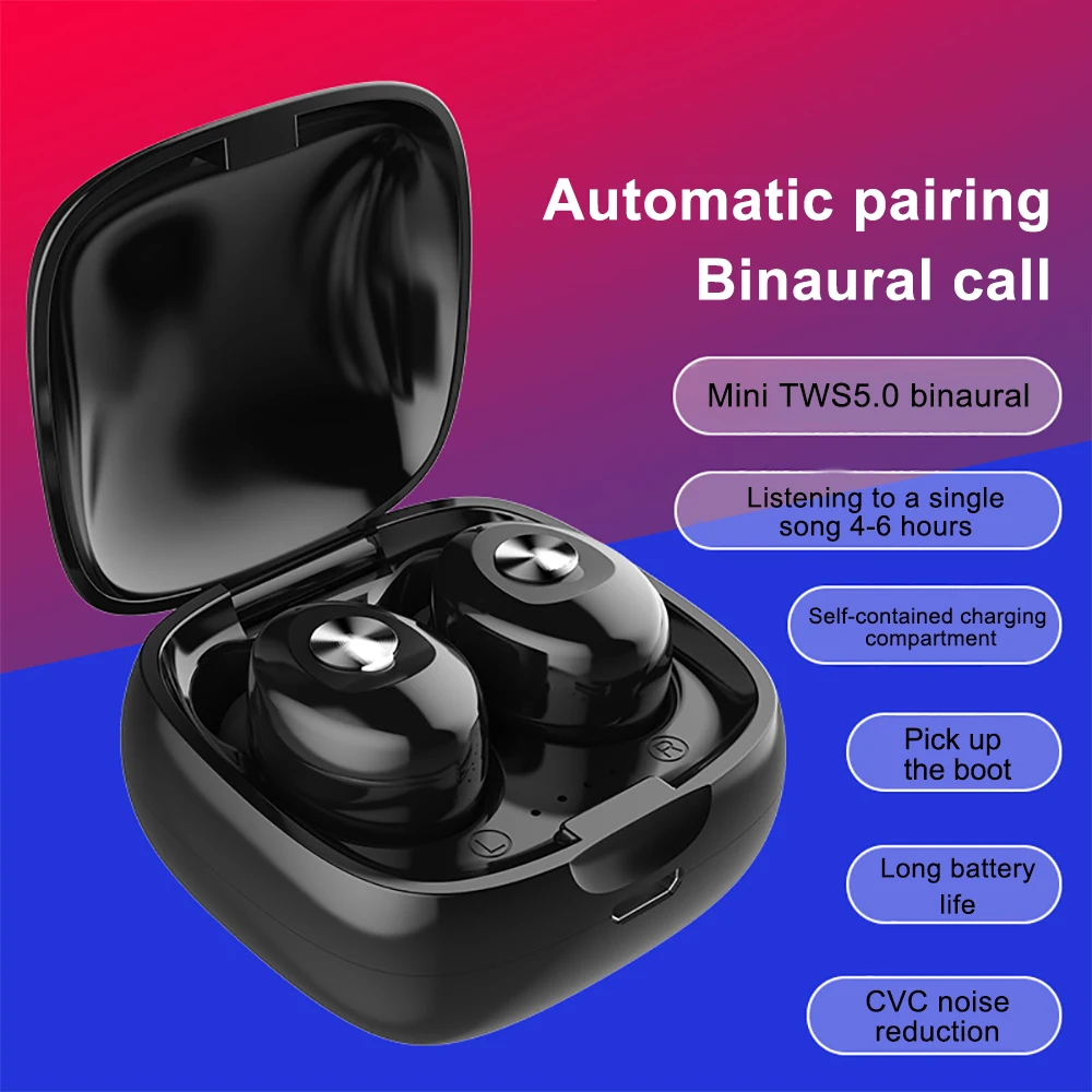 TG2 TWS Bluetooth 5,0 наушники стерео беспроводные наушники HIFI Звук спортивные наушники громкой связи игровая гарнитура с микрофоном для телефона