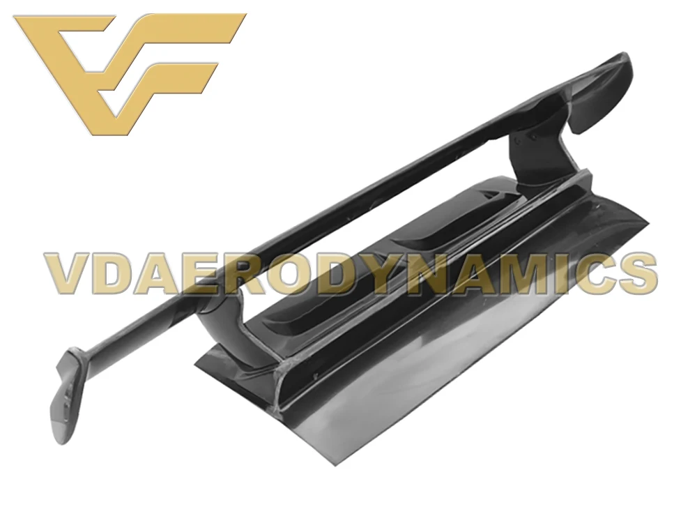 Подходит для 04-11 997 997,1 997,2 Porsche 911 Carrera S 4 4S GTS VAD-PD пластик, армированный волокном, углеродное волокно заднее крыло спойлера - Цвет: Fiberglass