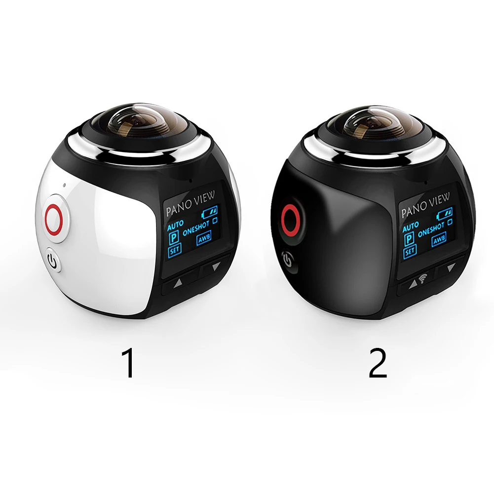 Wide Angle VR Anti-shake Easy Operation 360 Degree Panoramic 4K Sports Camera WIFI HD Waterproof Mi