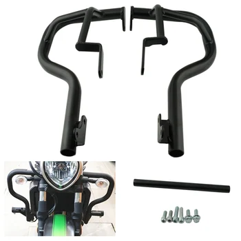 

Black Motorcycle Engine Bumper Guard Crash Bars Protector Steel For KAWASAKI VN650 Vulcan S 650 EN650 2015 2016 2017 2018 2019