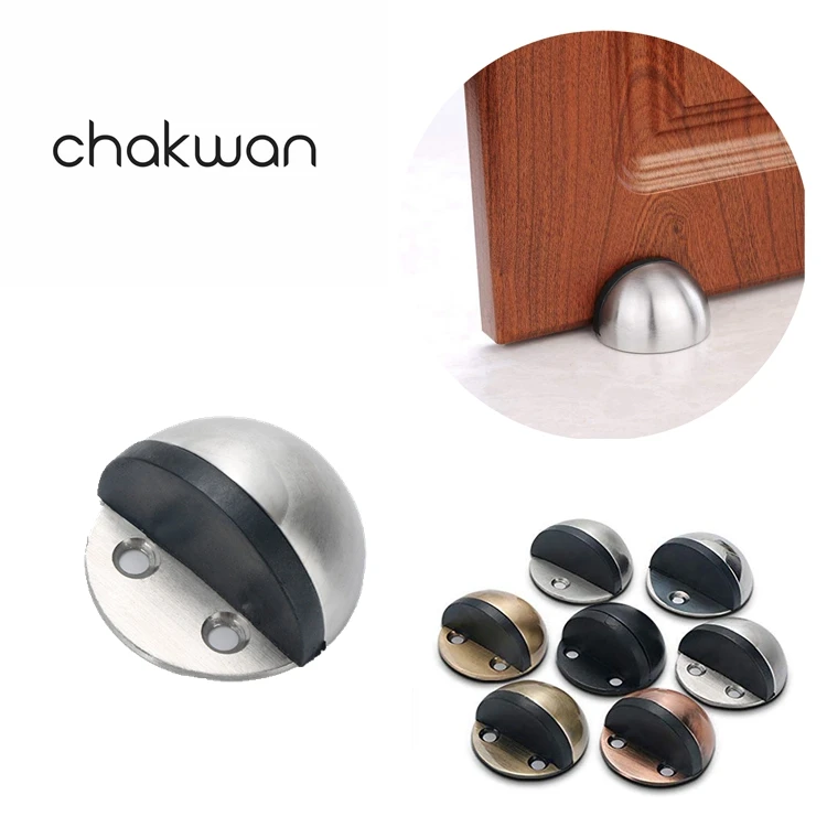 

Chakwan Door Stopper Door Suction Device Suction Door Stops Invisible Anti-collision Punch Stainless Steel Magnetic Home
