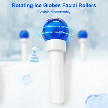 

Ice Hockey Energy Beauty Crystal Roller Ball Massage Firm Lifting Skin Eye Soothing Relaxing Magic Cool Water Wave Ball