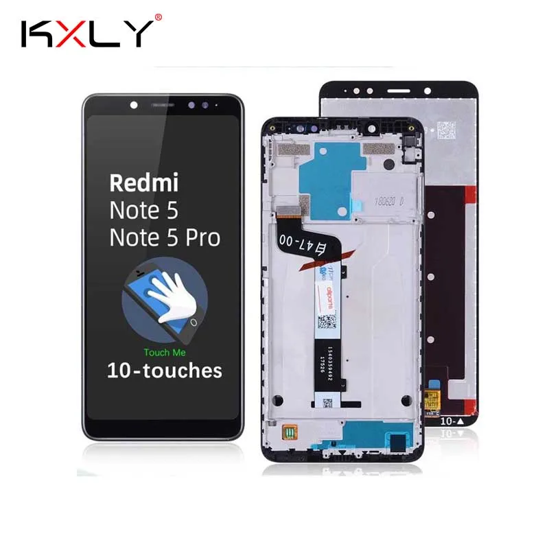 Оригинальный Полный комплект сенсорного ЖК-экрана для XIAOMI Redmi Note 5 / PRO с