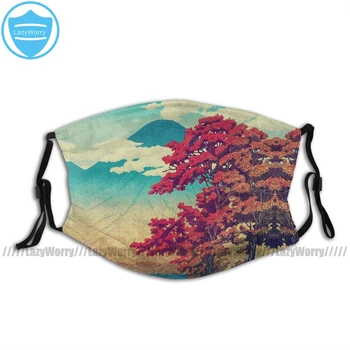 

New Year Mouth Face Mask The New Year In Hisseii Facial Mask Adult Beautiful Fashion with 2 Filters Mask