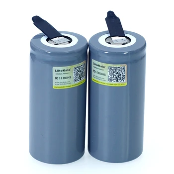 

4pcs LiitoKala 3.2V 32700 6500mAh LiFePO4 battery 35A continuous discharge maximum 55A high-power battery + DIY nickel sheet