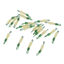 

20pcs Fishing Hook and Line Connectors Swivels Fast Sub-line Clip Ring Fishing Accessories 14/15/17mm