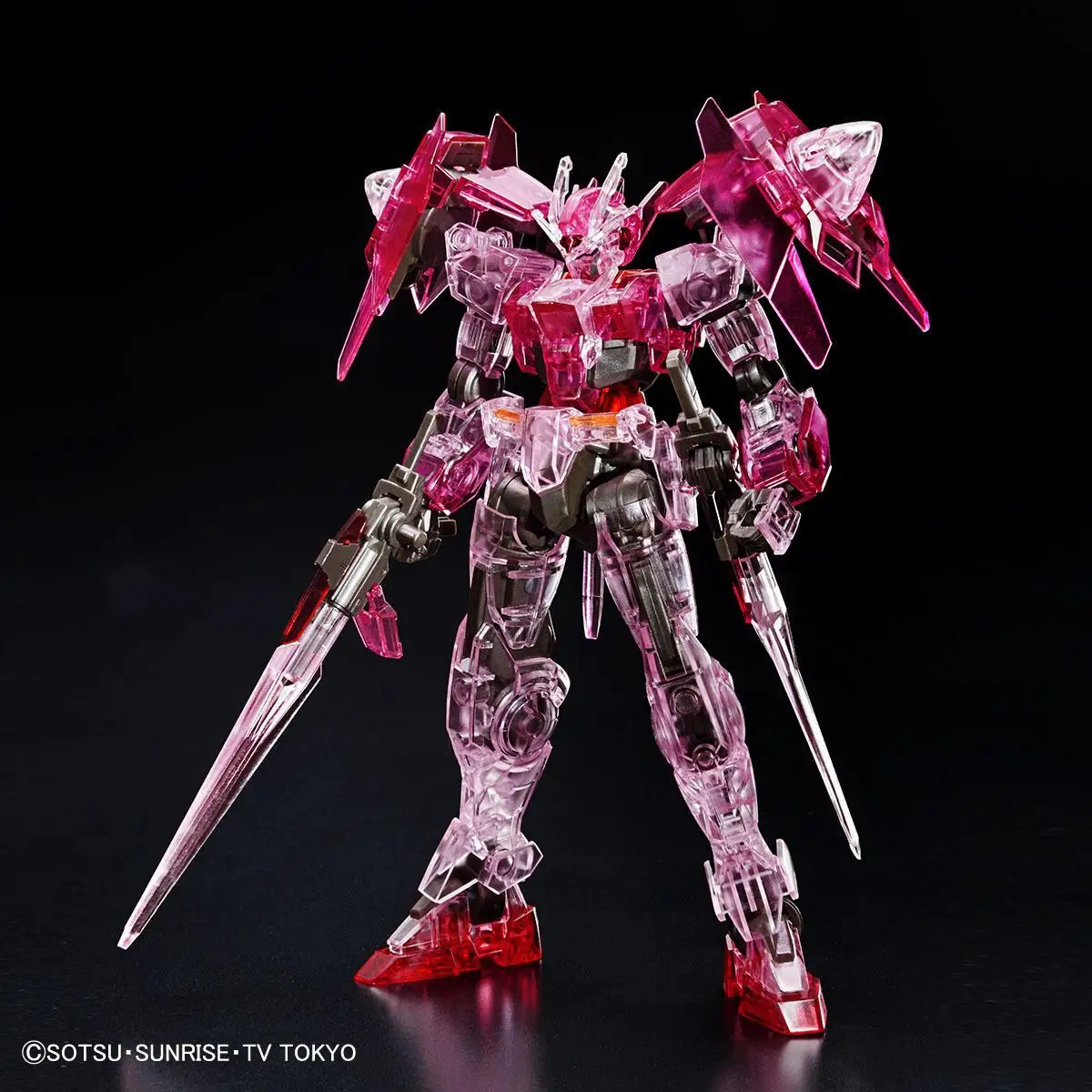 BANDAI HGBD 1/144 GN-0000DVR Gundam 00 Diver красный прозрачный издание Фигурки Игрушка Сборная модель
