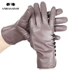 High-end color women's gloves,genuine women's leather gloves,Keep warm women's winter gloves,Soft sheepskin touch gloves - 2011 ► Photo 2/6