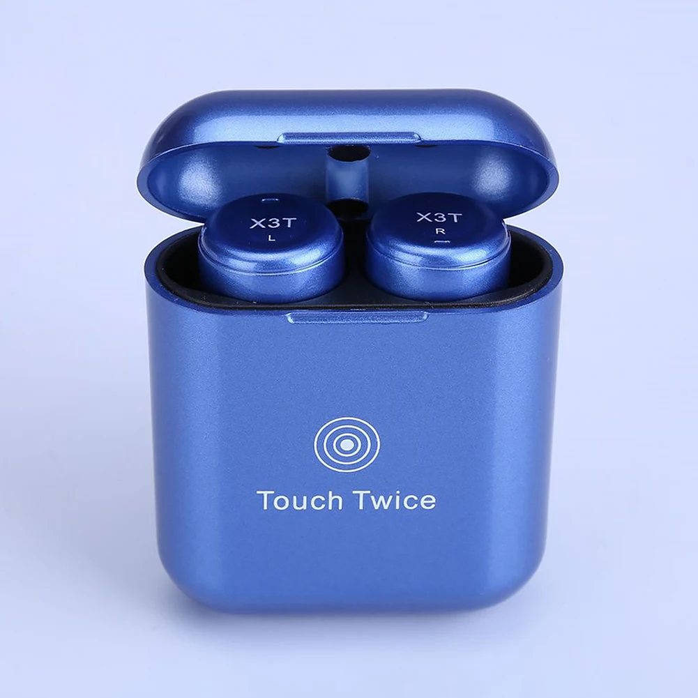 Горячая X3T мини беспроводная гарнитура с Bluetooth мини TWS управление стерео наушники