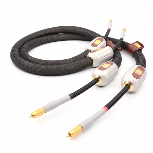 $350 1 pair Signature Extreme KIC-EEXS-1a hifi audio RCA interconnect cable with RCA Gold plated plug