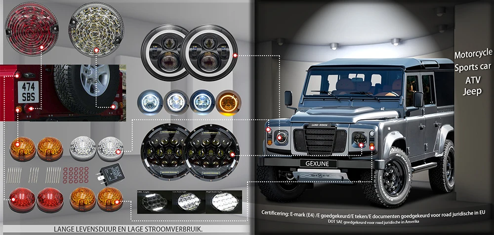 1 шт. Автомобильный задний светодиодный светильник номерного знака для Land Rover Defender 88 90 109 110 130 автомобильный номерной знак лампа аксессуары Высокая яркость