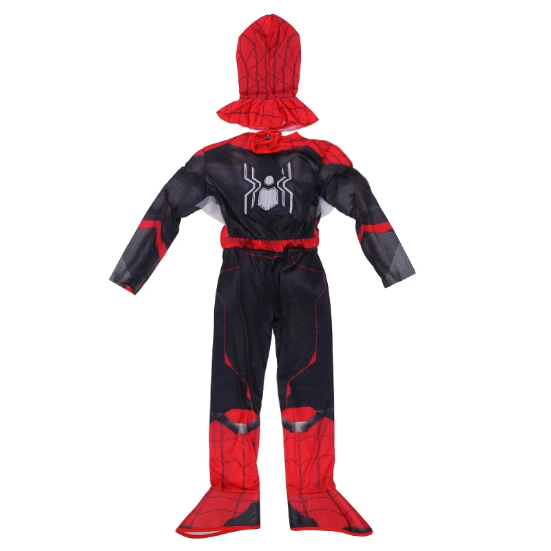 Goede De Nieuwste Spider Pak Kind Marvel Spider Boy Ver Van Huis Superhero Spier Kids Halloween Trick behandelen Cosplay Kostuum