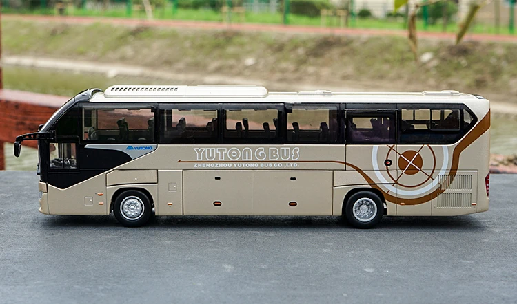 1/42 YuTong автобус ZK6128HQB автобус литой автобус модель автомобиля мальчик Gilr подарки игрушки