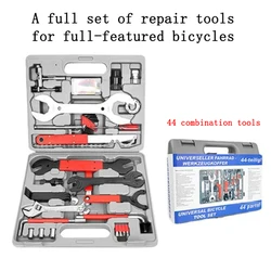 Full-featured Bicycle Repair Tool Full Set of Bike Repair Tool Kit Various Wrenches Loading Unloading Tools Cycle Accessories